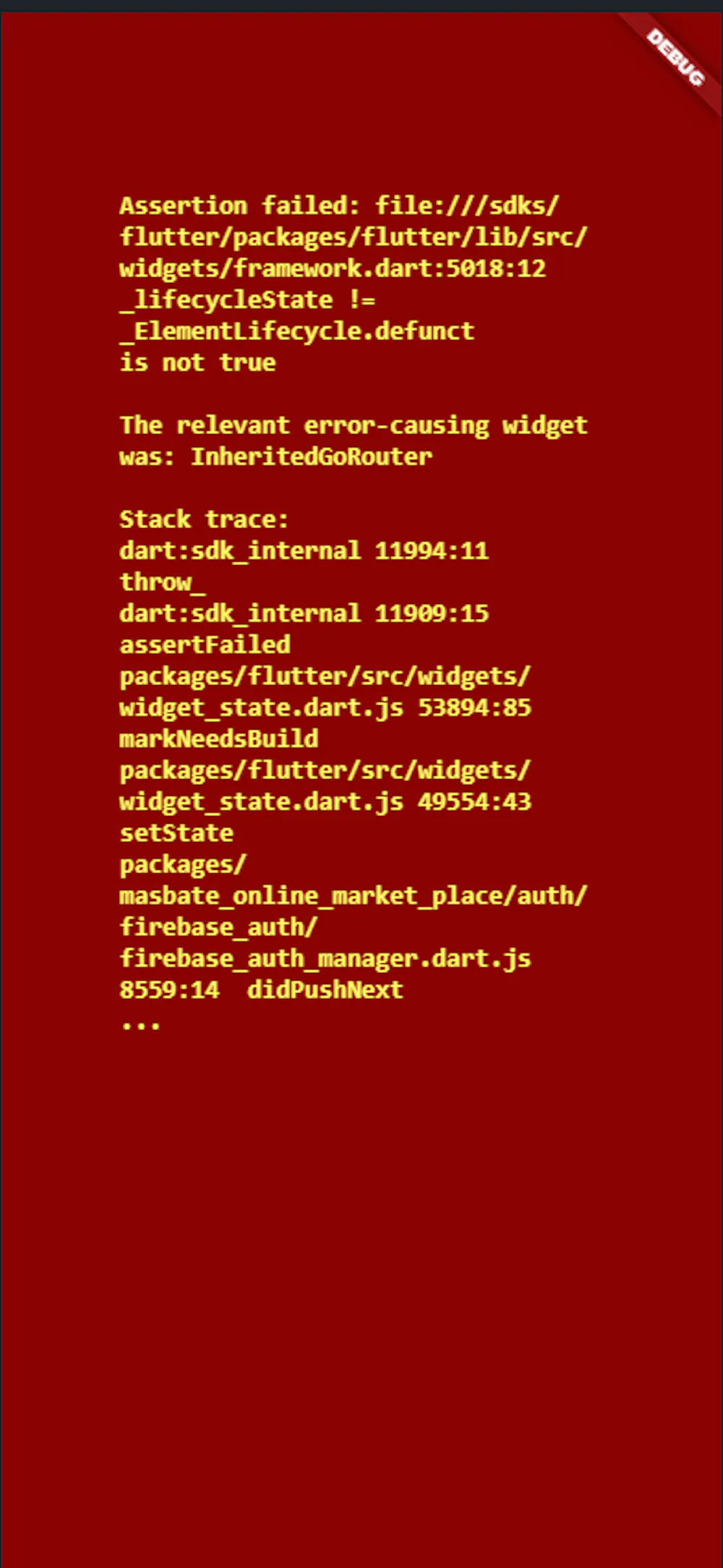 How to fix this issue in Flutterflow?