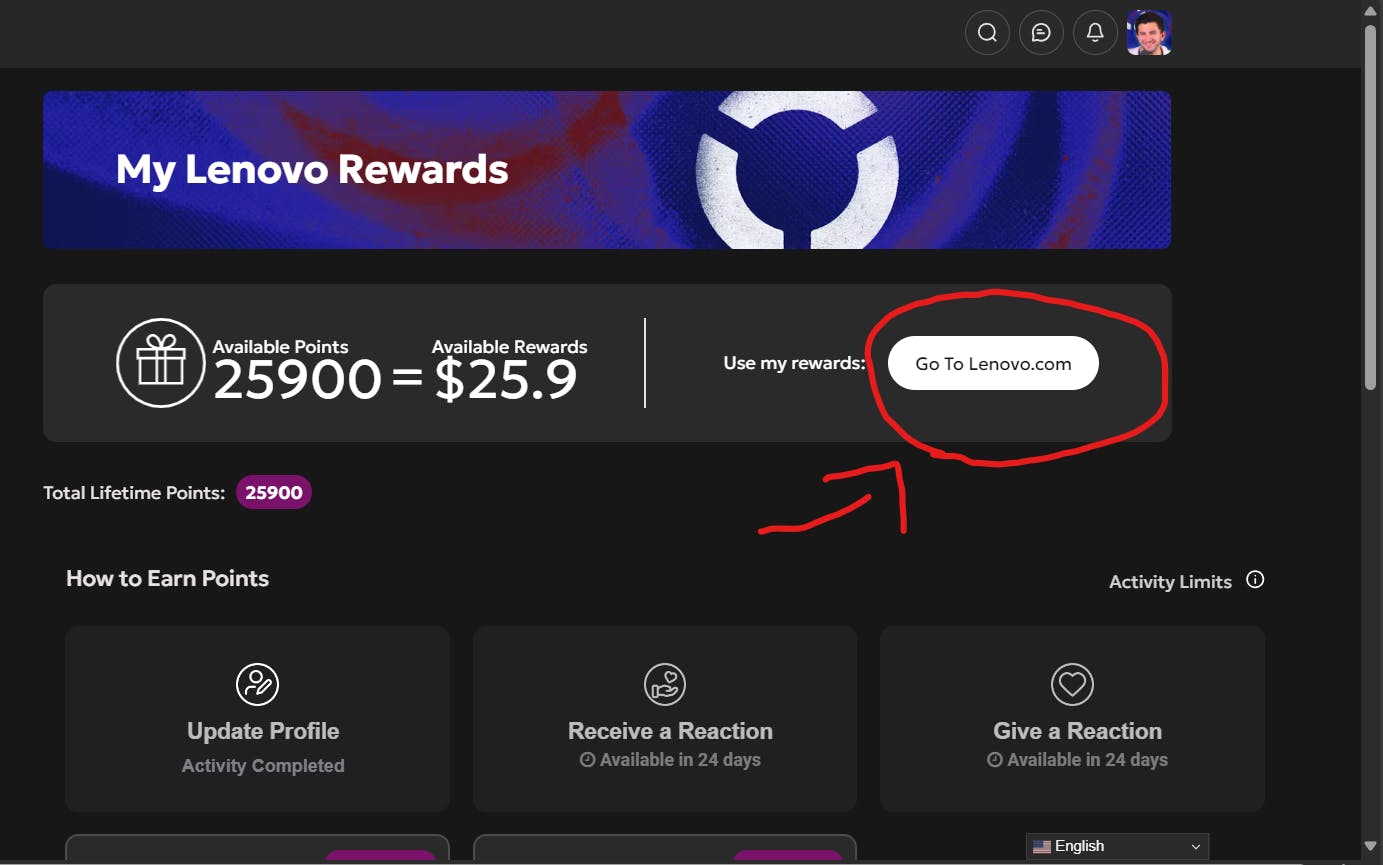 (US Members) Community My Lenovo Rewards FAQ & Getting Started
