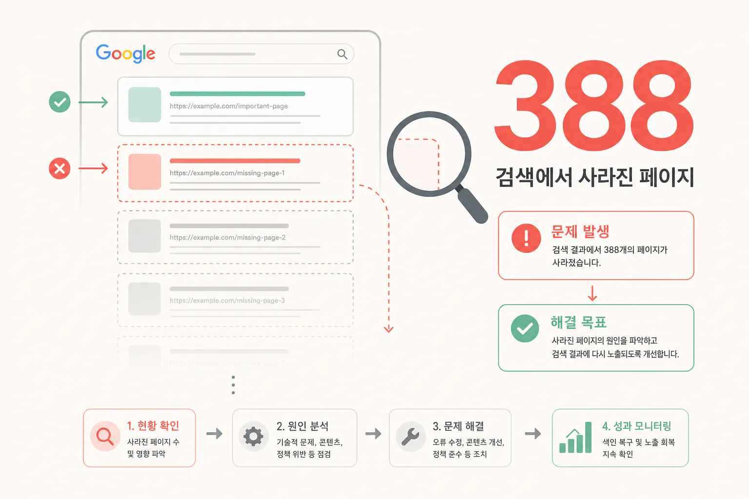 한국에서 얼마나 많은 사람들이 제품을 검색하고 있는지 보여주는 인포그래픽