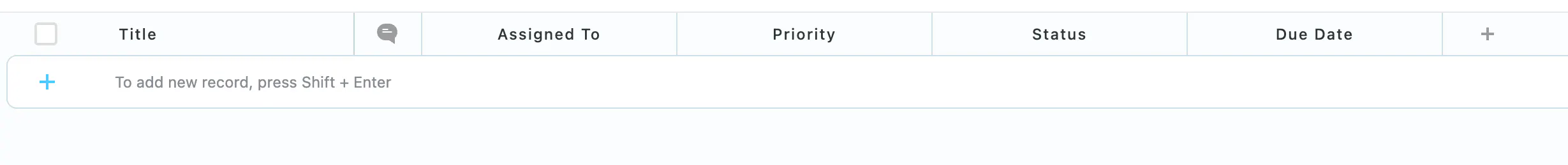API Create Table not working as expected. Structure not being used.