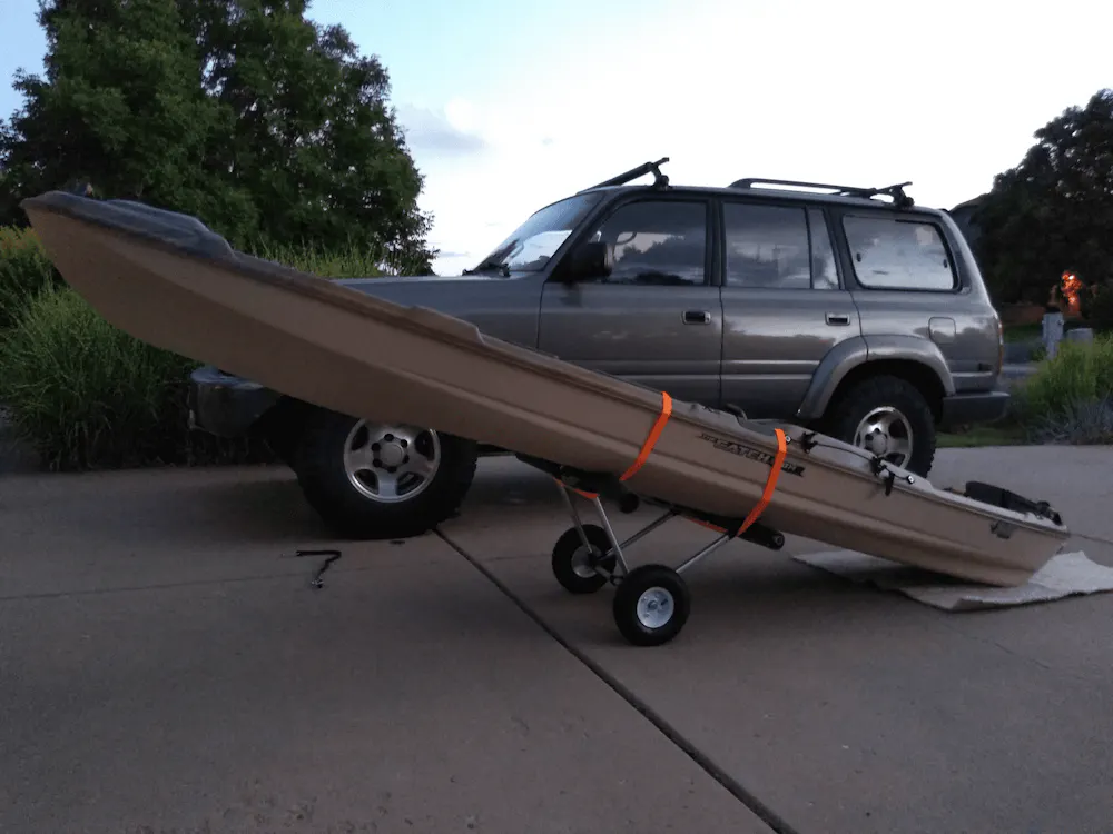 Check out this custom kayak transport build. Than...
