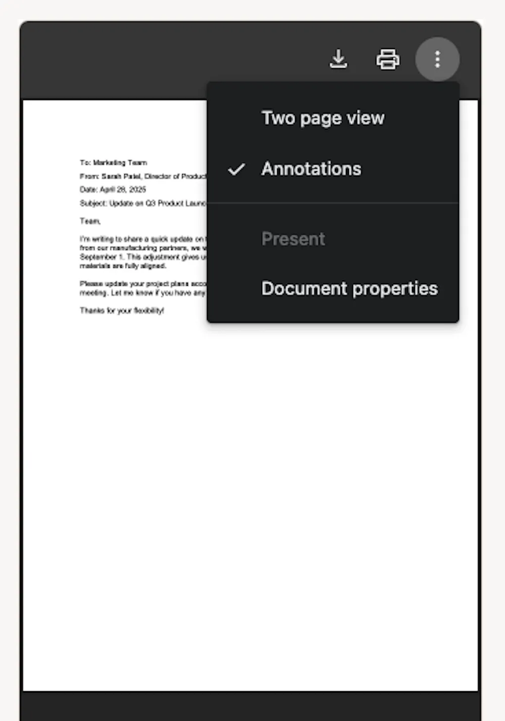 Viewing Files with the Document Viewer