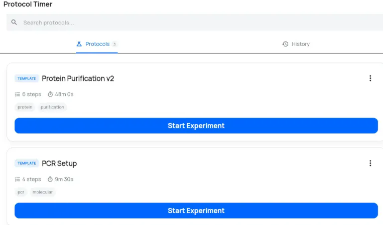 Lab Protocol Timer 개발 스터디 사례글