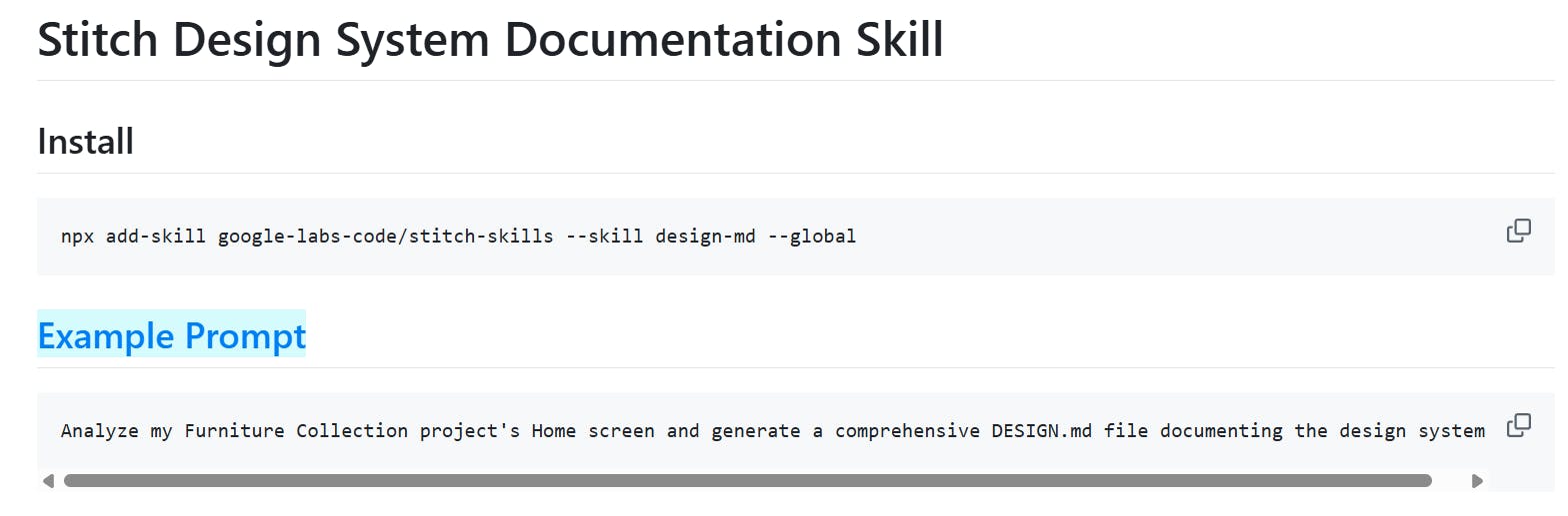 스티치 디자인 시스템 문서화 기술