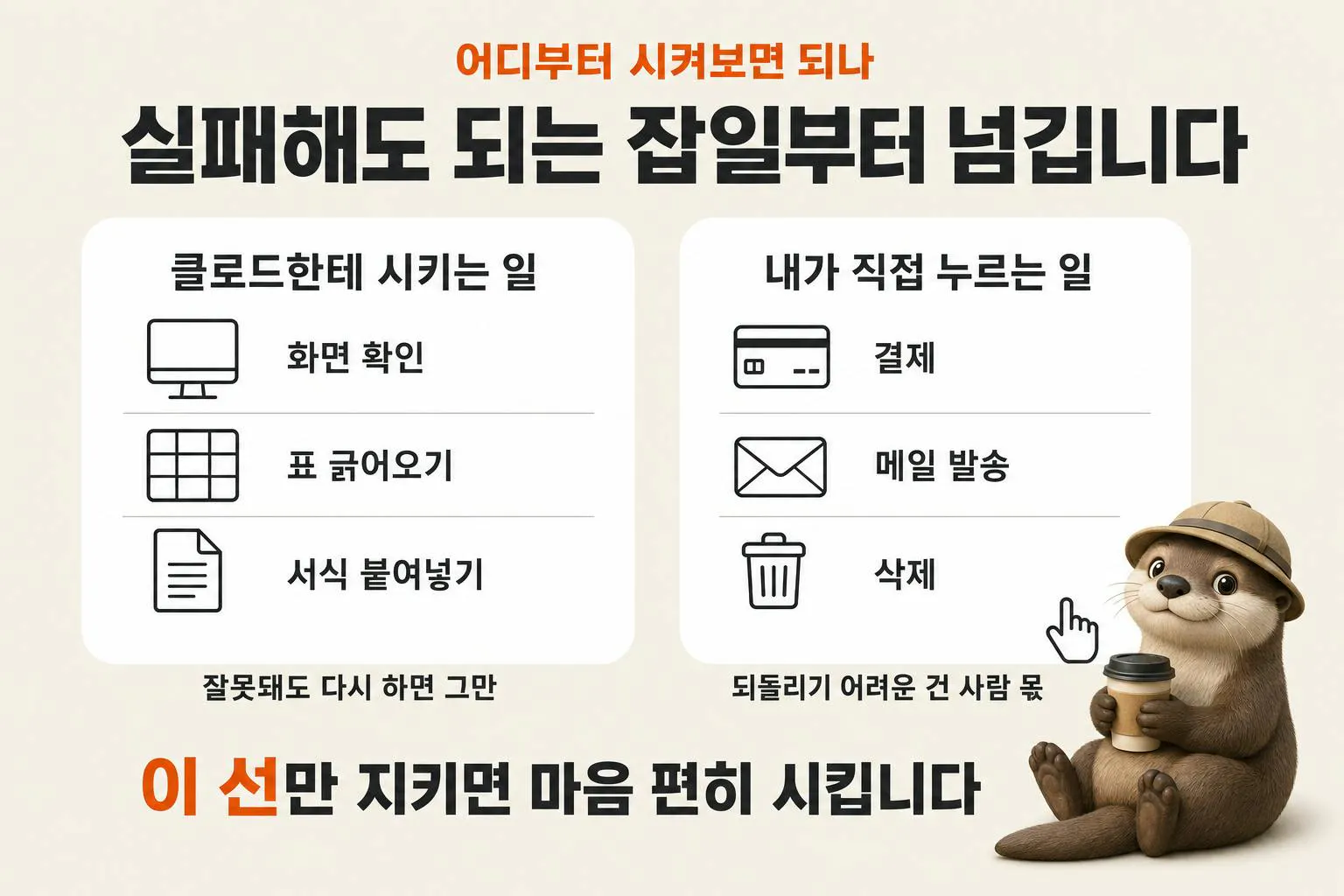 수달에 대한 한국 광고