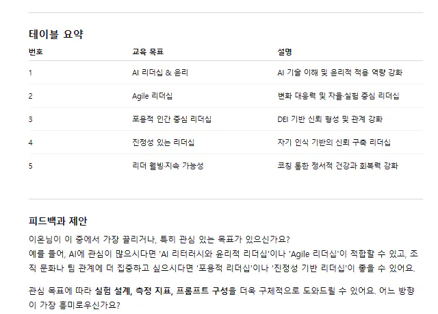 한국 이름과 숫자 목록