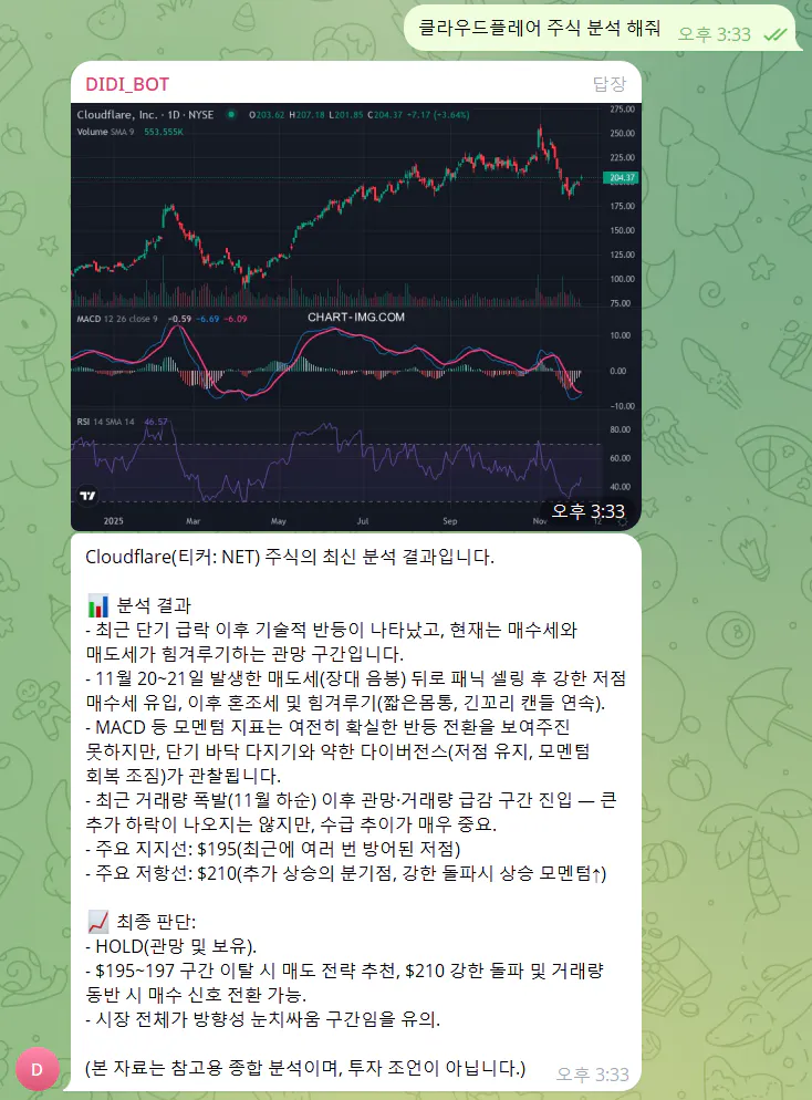 WhatsApp의 거래 화면 스크린샷