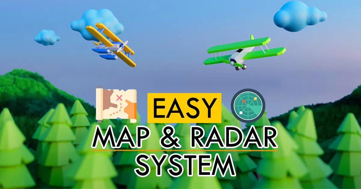 [Unity] (Game Dev Asset) Easy Map, Radar and Navigation System for Both ...