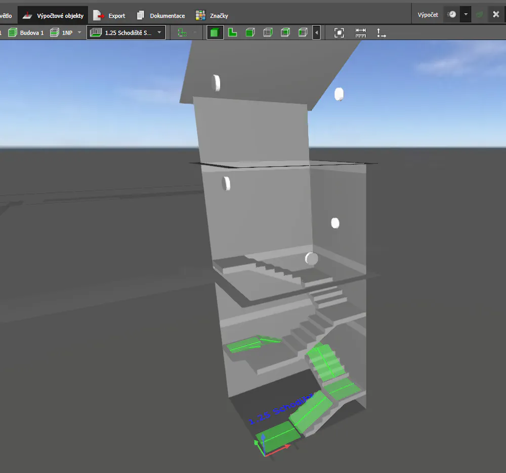 Escape routes - can´t create in higher floor