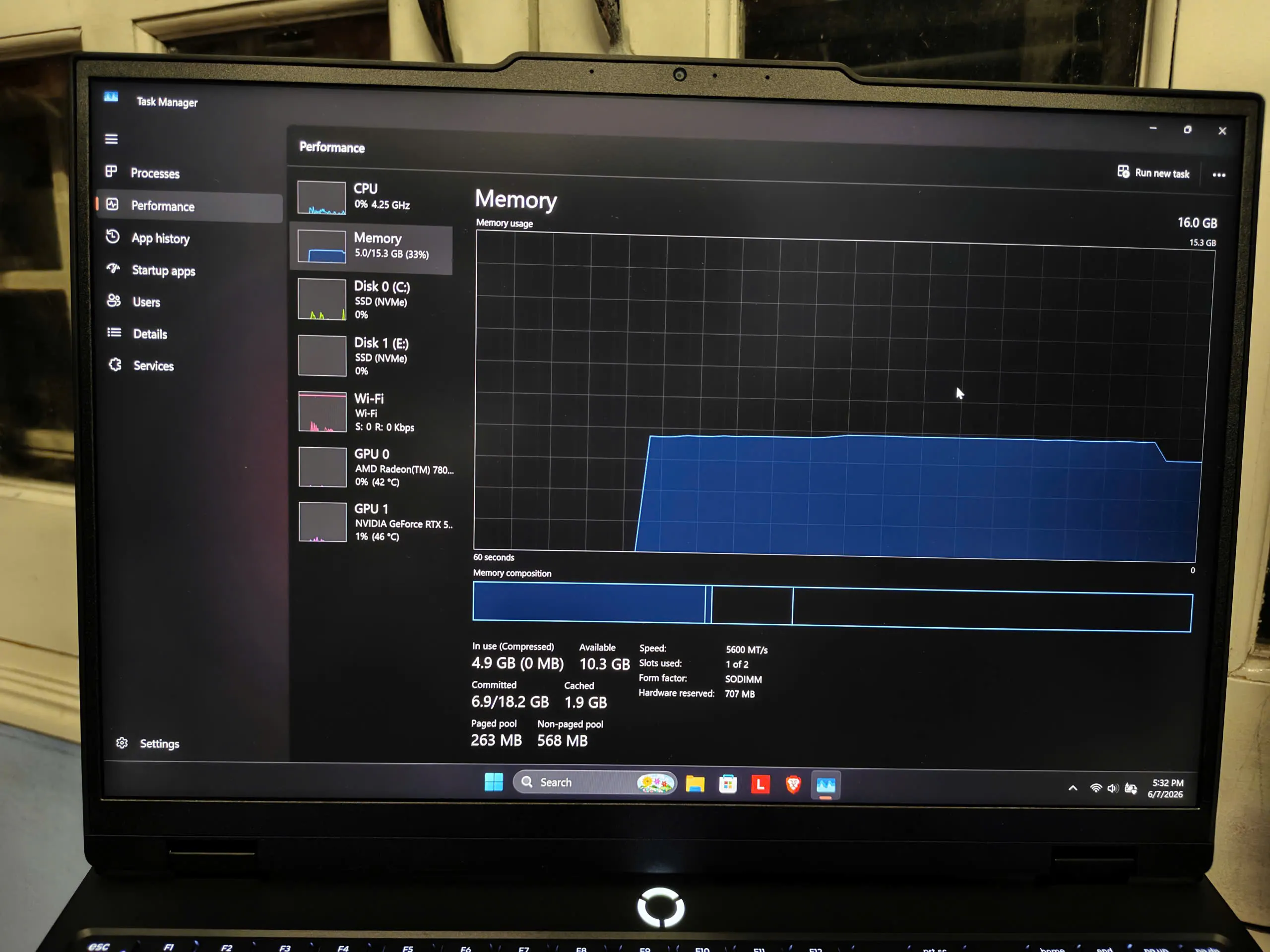 Legion 5 Gen 10 (Ryzen + RTX 5060) - iGPU (Radeon 780M) still visible ...