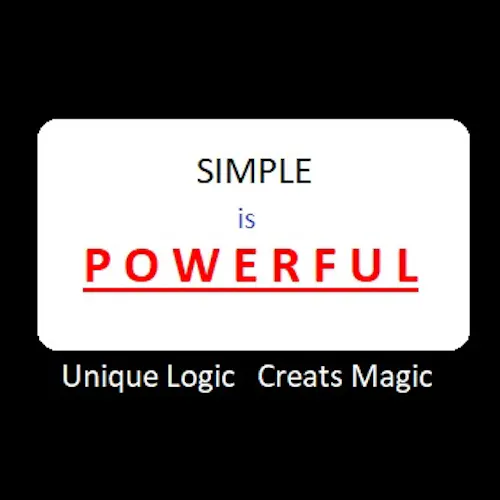SIMPLE IS POWERFUL