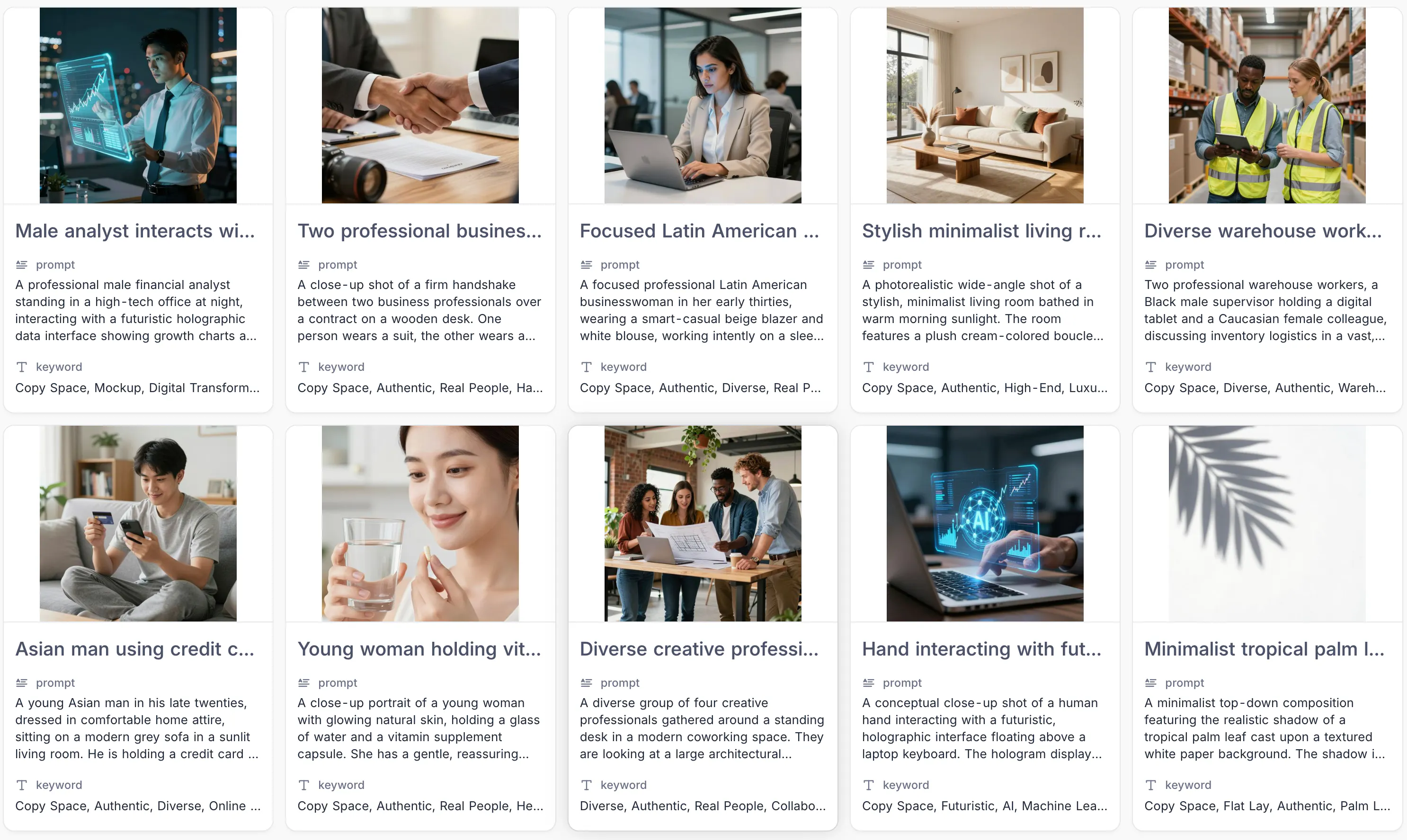 사무실에서 일하는 사람들의 일련의 사진