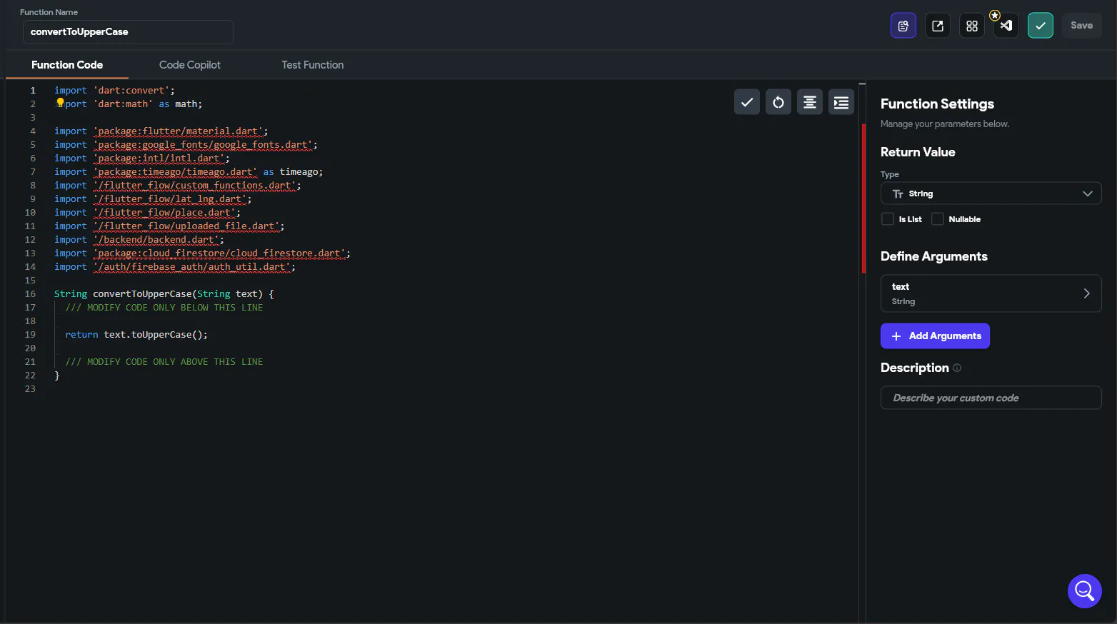 Custom Function