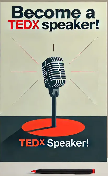 TEDX 스피커 포스터가 되십시오