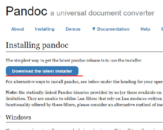 pandoo - Windows에 pandoo를 설치하는 방법