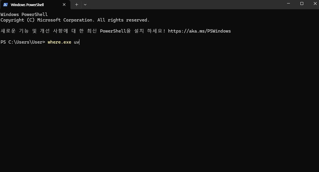 Windows 10 명령 프롬프트의 스크린 샷