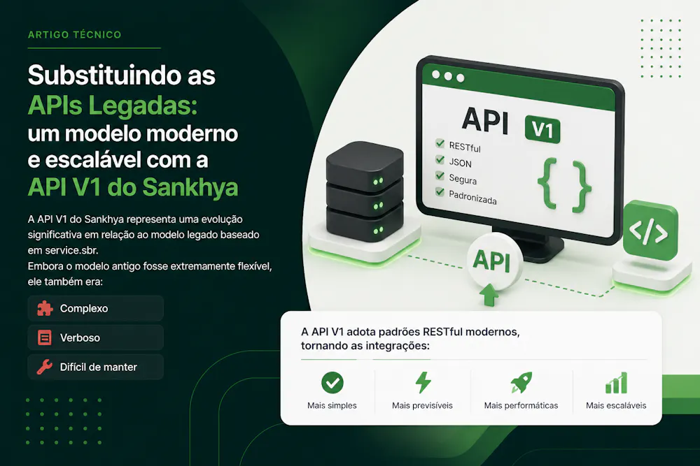 Como Utilizar as novas API V1 no Ecossistema Sankhya