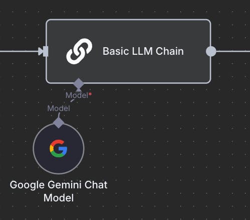 기본 LM 체인 Google Gemini 채팅 모델