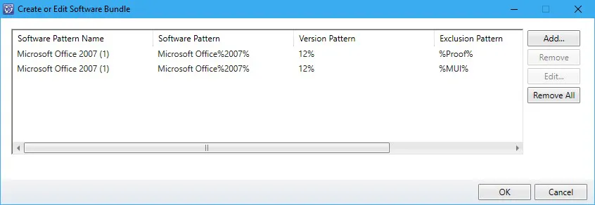How I make a multiple exclusion pattern?