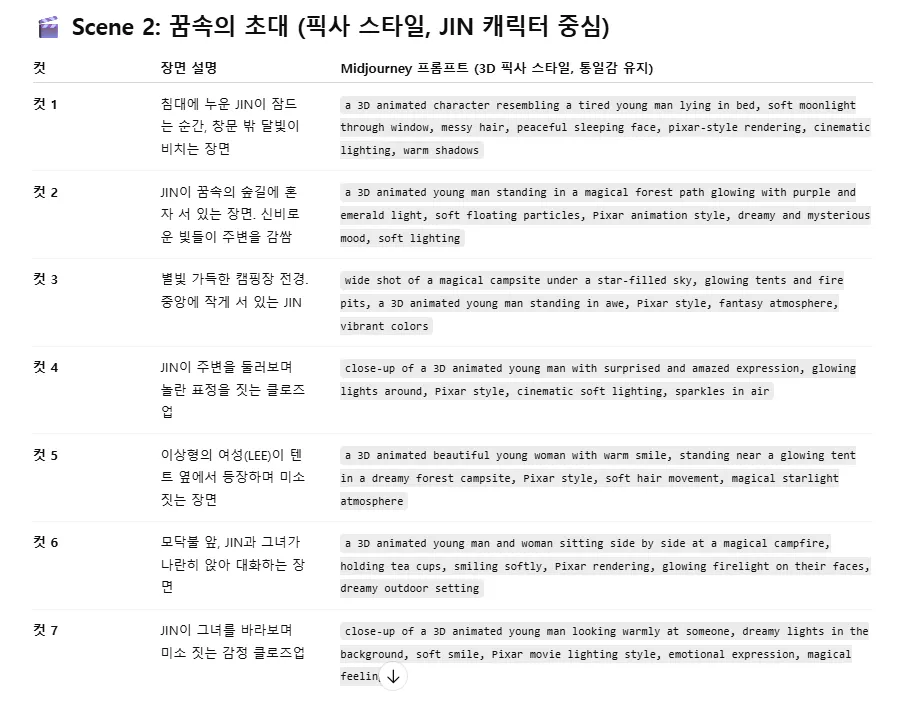 한국 텍스트의 스크린 샷