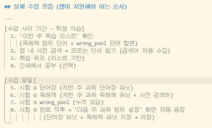 한국어 문자 메시지 스크린샷