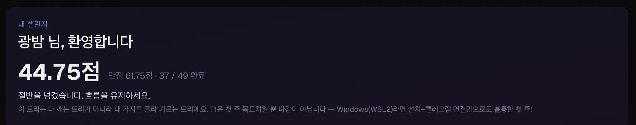 마감 44.75점