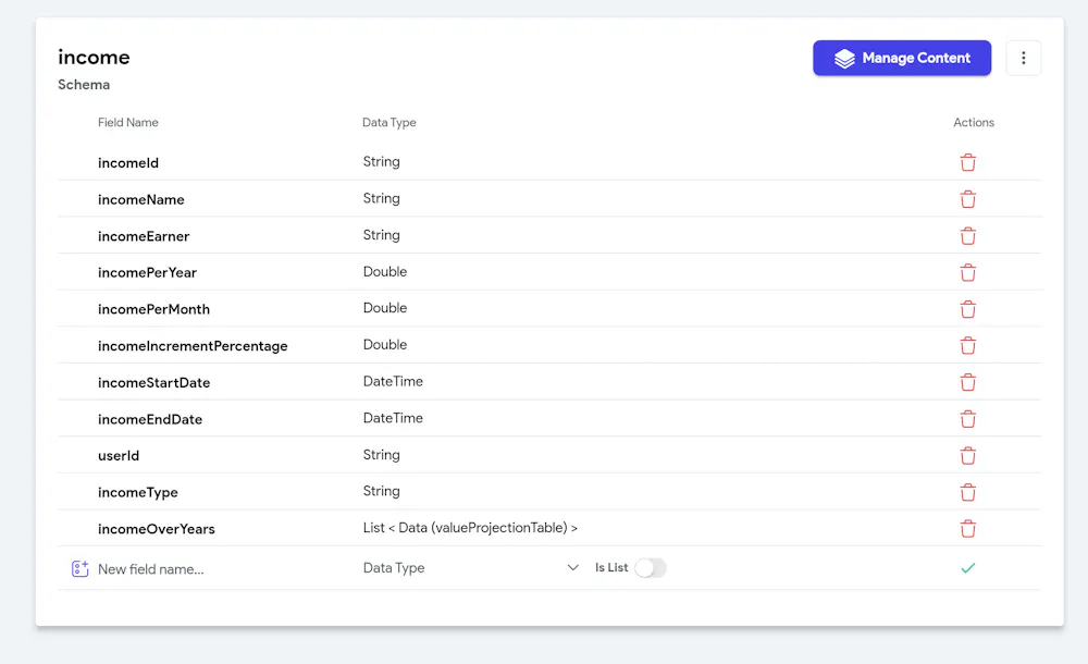 How to save a query collection List of documents to App state variable