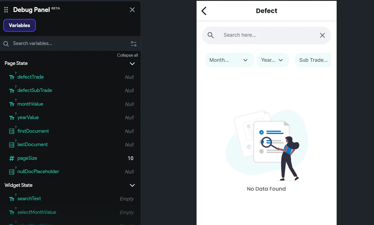 Cannot show data from firebase