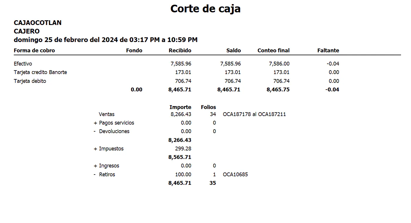 Este es el formato original, y como pueden ver, aparecen más filas en el campo de: formas de cobro. Eso es lo que no puedo realizar.
