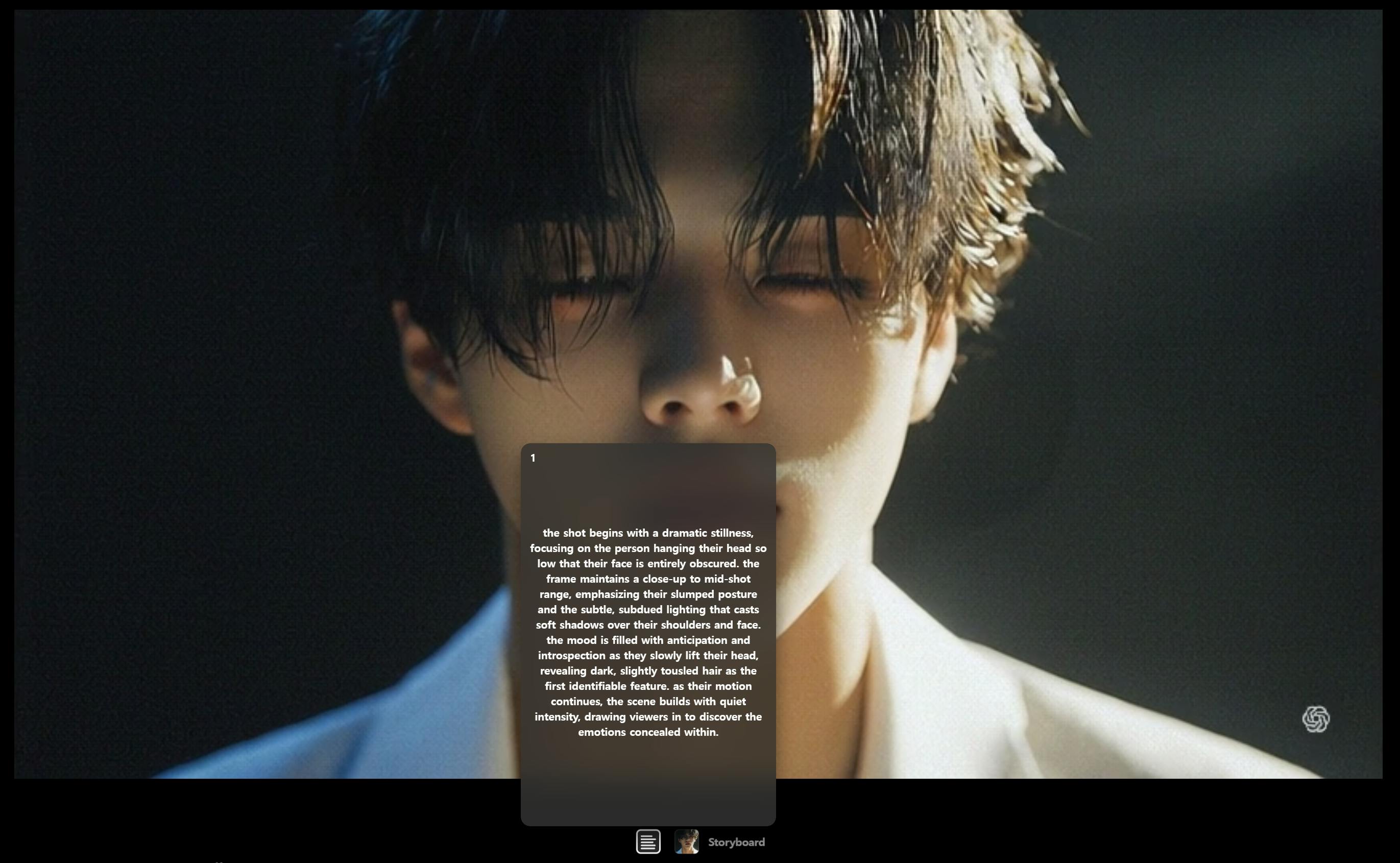 컴퓨터 화면에서 눈을 감은 남자의 이미지