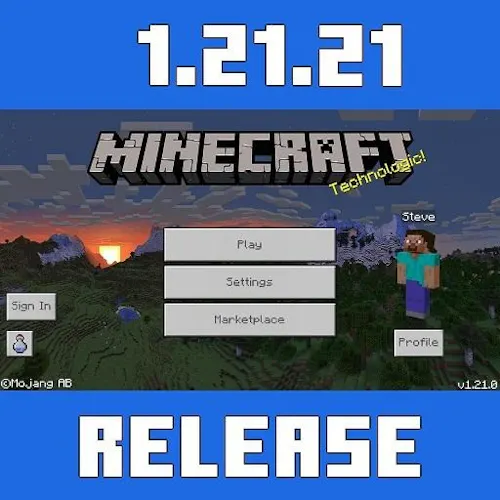Minecraft APK Download 1.21 Free for Android 2025
