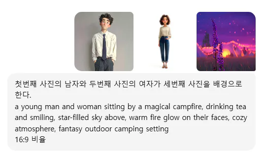 청년과 여자의 사진