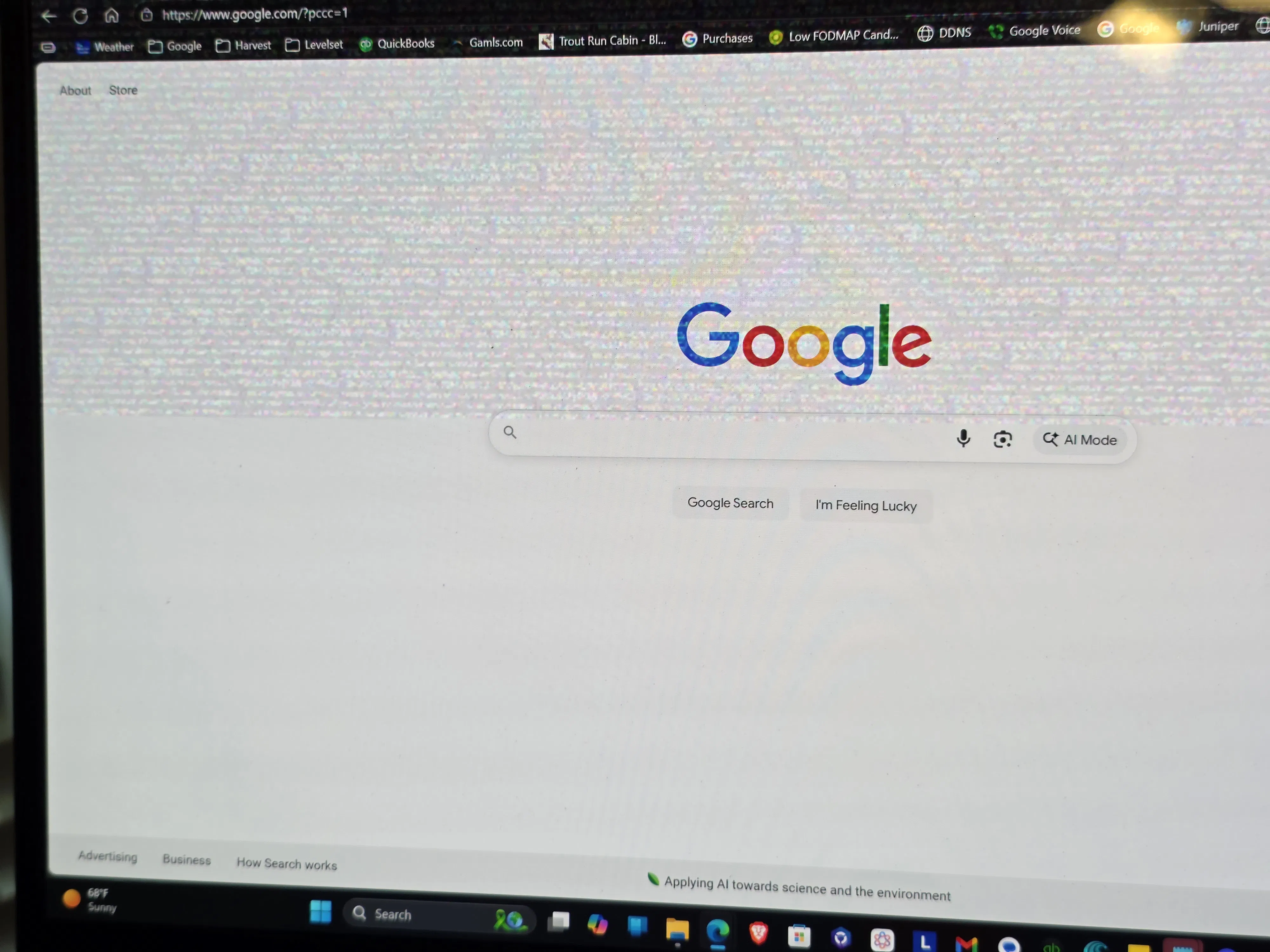 Screen Distortion