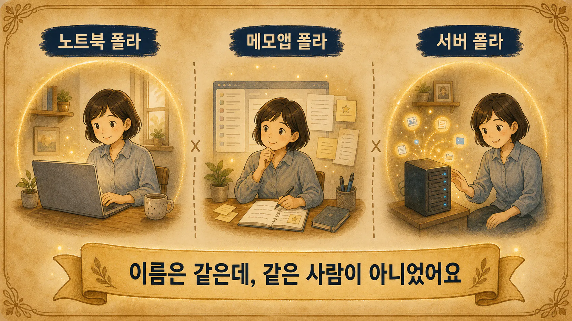 컴퓨터에서 일하는 여성의 사진