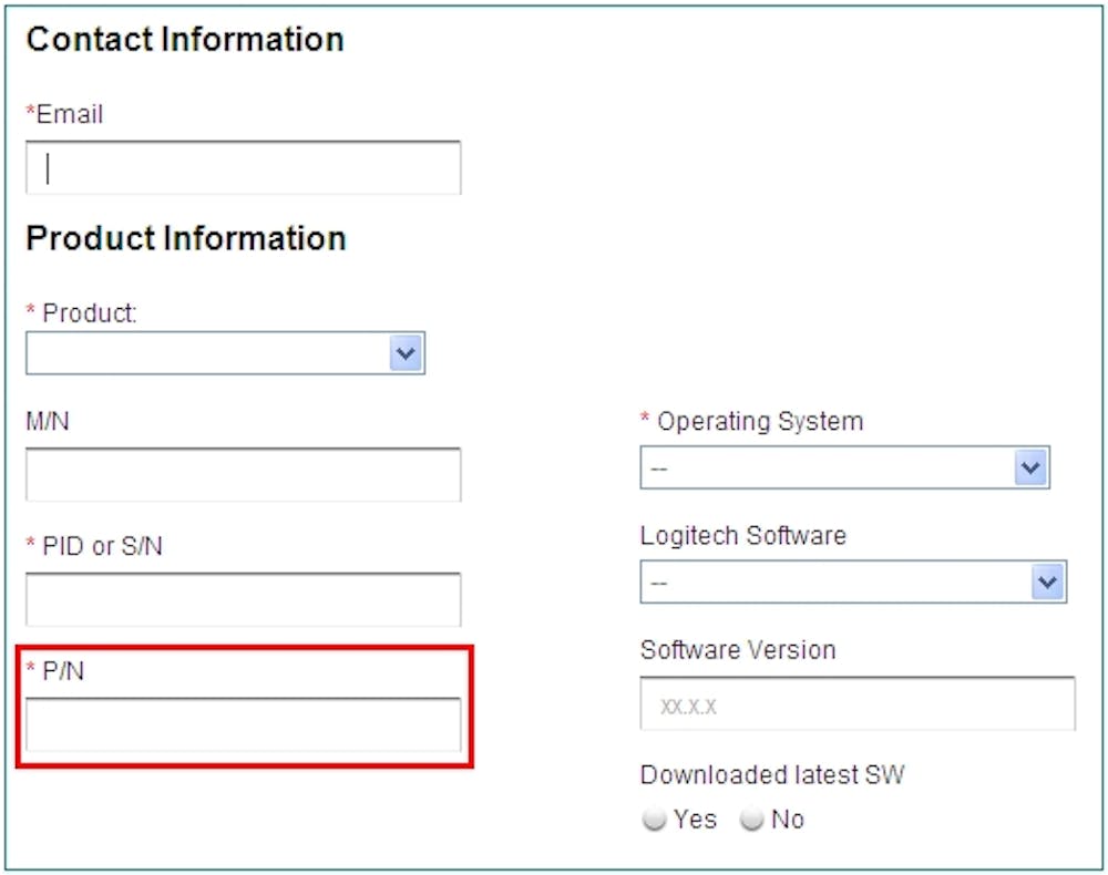 How can I identify the model of my Logitech webcam?