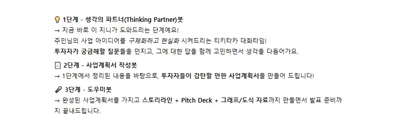 한국어는 흰색 배경으로 표시됩니다