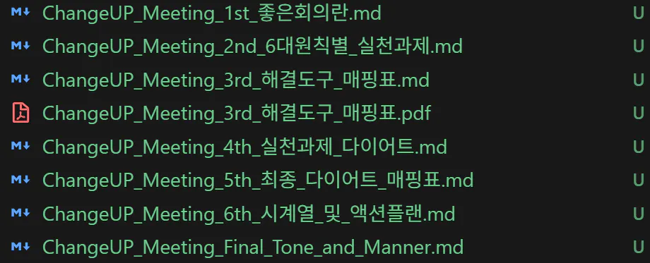 IP 변경 회의 스크린샷