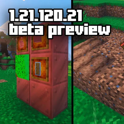 Minecraft Beta 1.21.120.21 APK Descarga gratuita