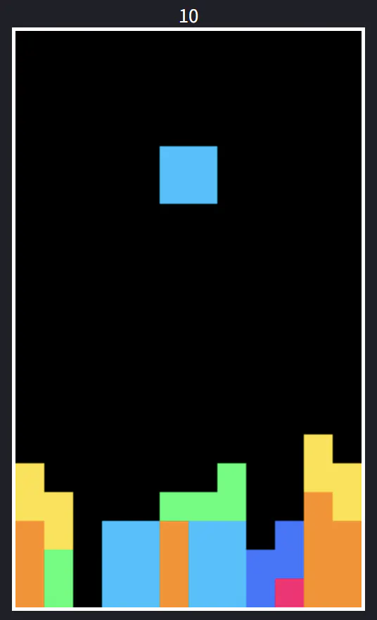 테트리스 게임 - 스크린 샷